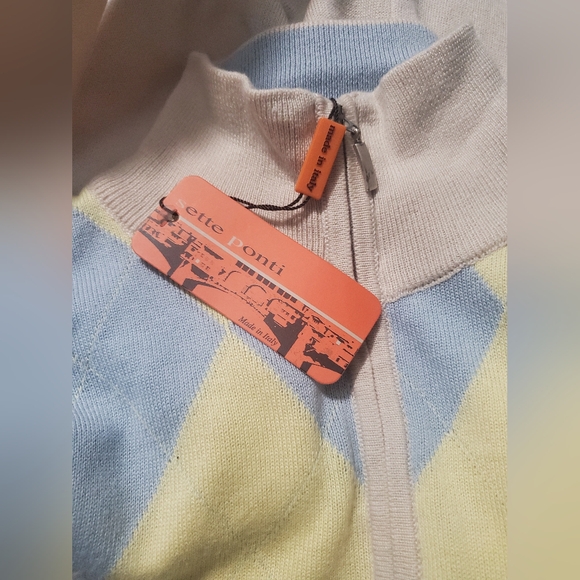 Sette Ponti Men's Sweater Made in Italy Size Medium - Picture 8 of 8